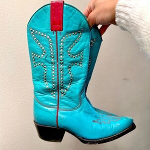 Frye Daisy Womens Studded Western Boots